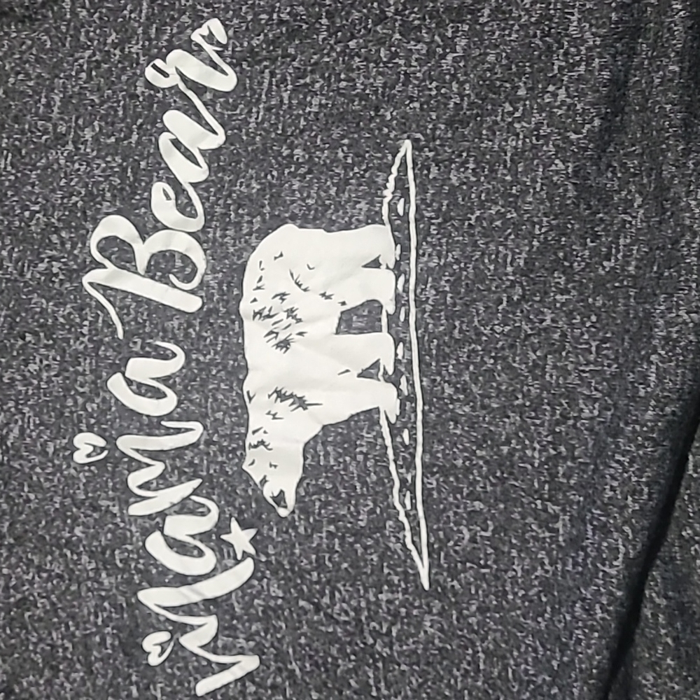 MATERNITY WOMEN'S MAMA BEAR HOODIE - Picture 2 of 9
